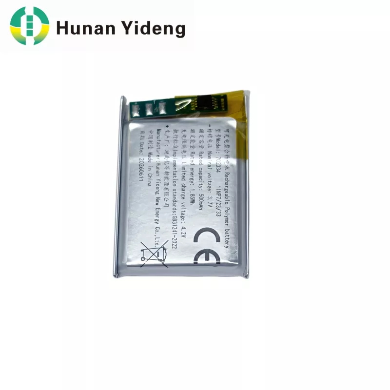 1,85 Wh 702334 Aangepaste batterij met Molex-connectoren