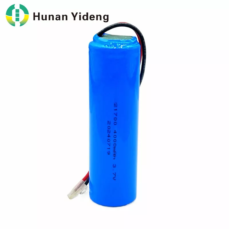 21700 3,7 V 4000 mAh oplaadbare vloeistofbatterij, lange cyclus