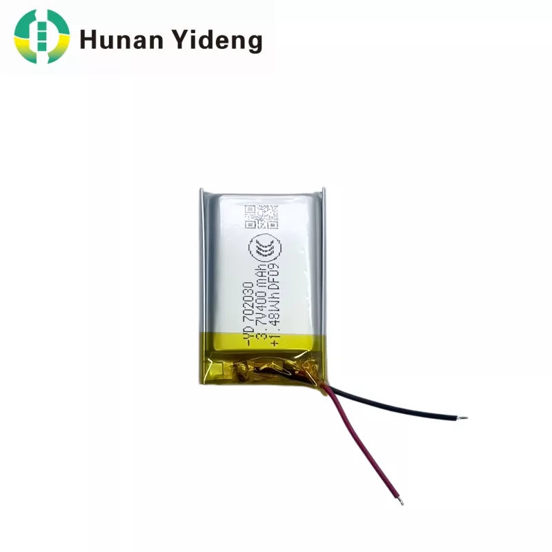 400mAh Li-ion prismatische batterij voor medische apparaten en lampen en lantaarns