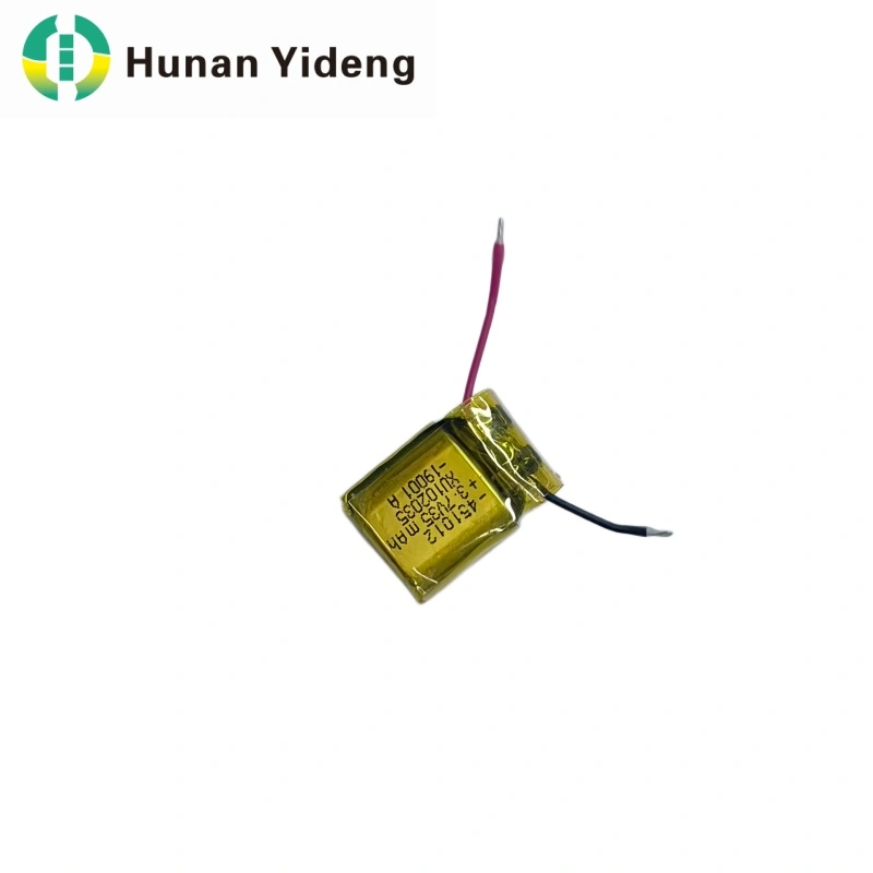451012 35mAh Li-polymeerbatterij voor Bluetooth-headset 451012 35mAh Li-polymeerbatterij voor Bluetooth-headset
