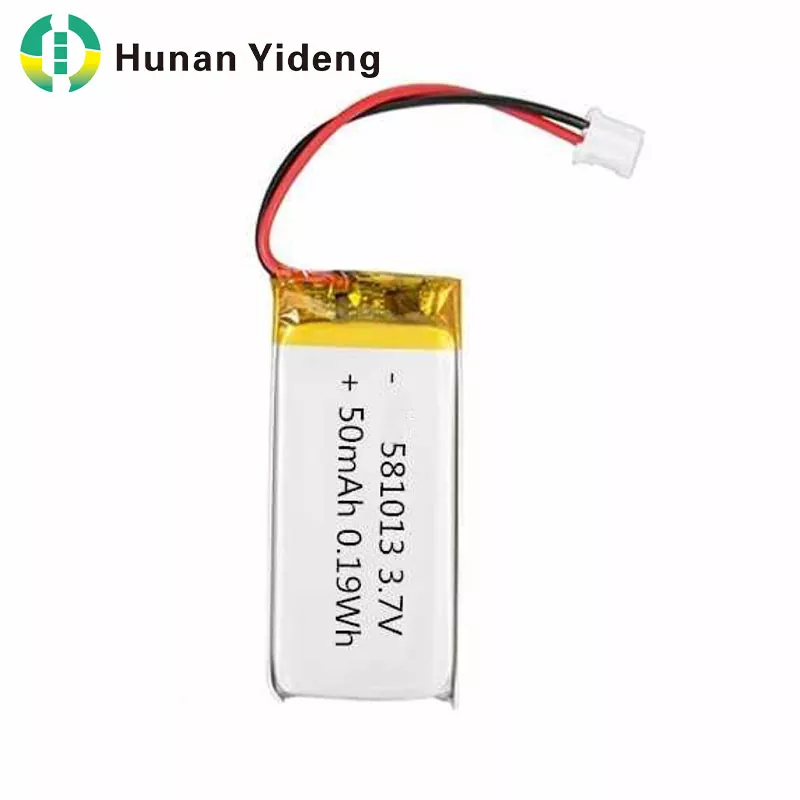 581013 3,7 V 50 mAh lithium-polymeer Li-ion Lipo-batterij