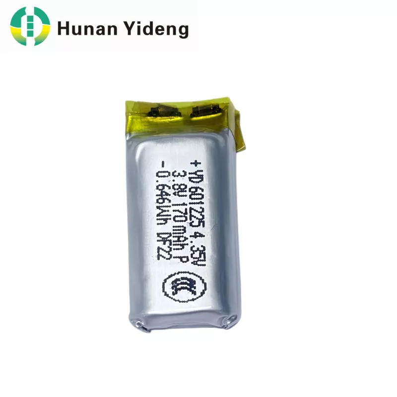 601225 Li-po-microbatterij voor medische gadgets en consumentenelektronica