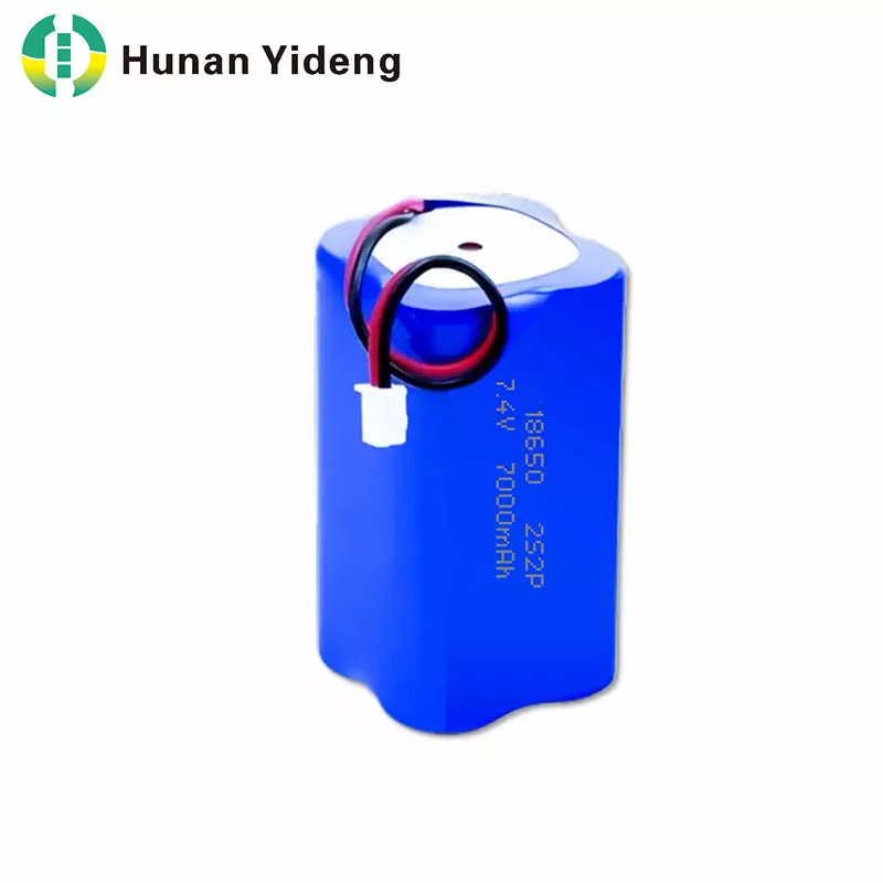 7,4 V 4400 mAh 18650 2S2P lithium-ionbatterijpak