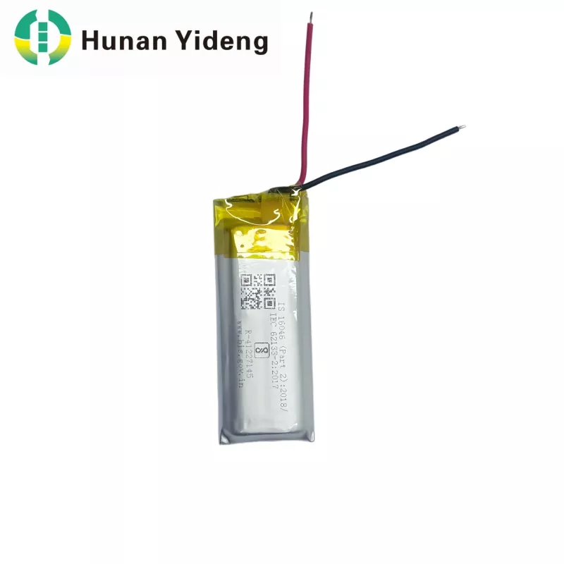 801435 3.7v 500mah Li-ionbatterijpak 1.48wh voor slim deurslot