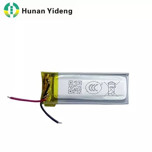 3.7V 500mAh 751540 Lithium Polymer Battery for Wearable Medical Devices